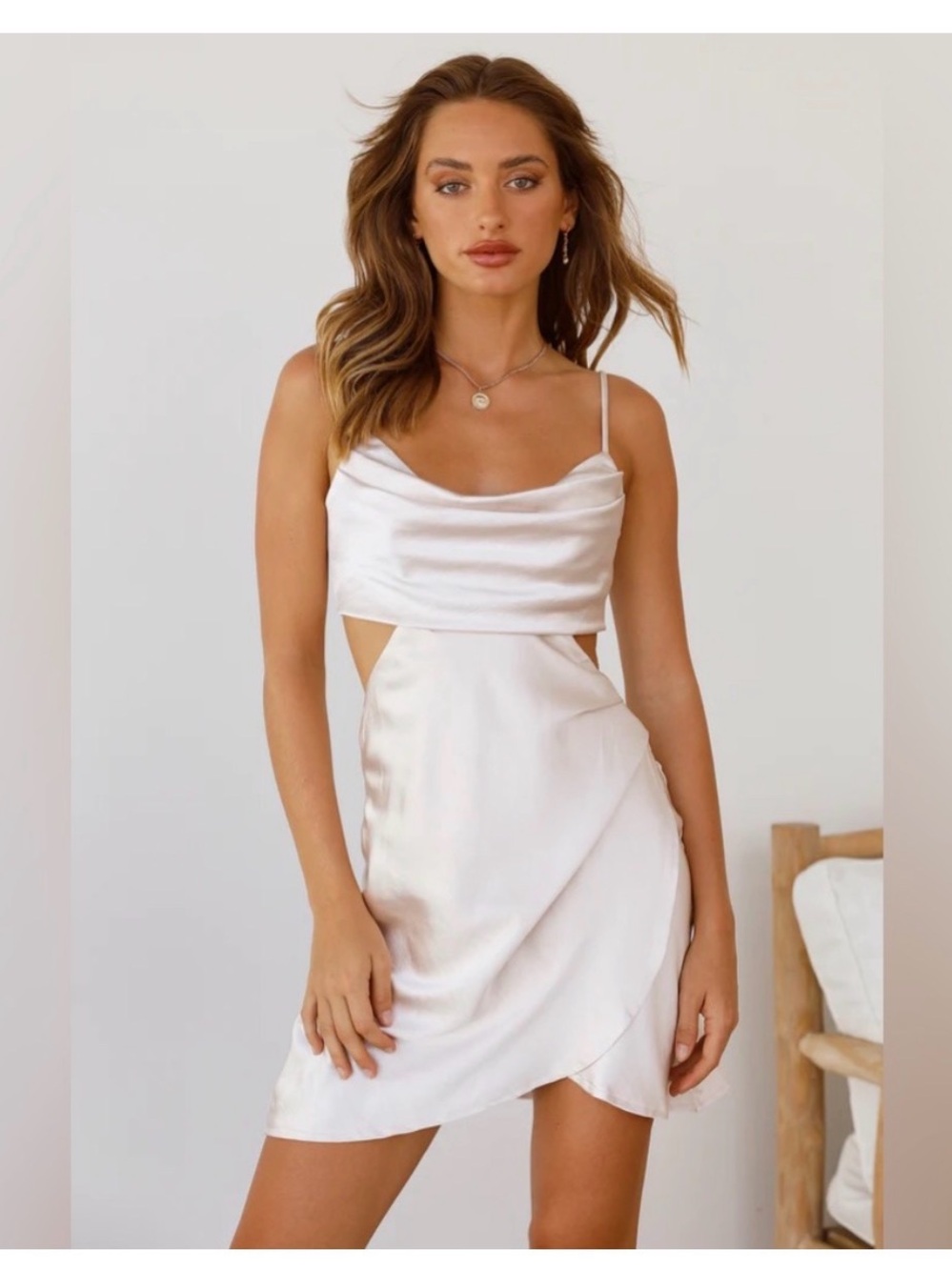 Off-White Mini Dress